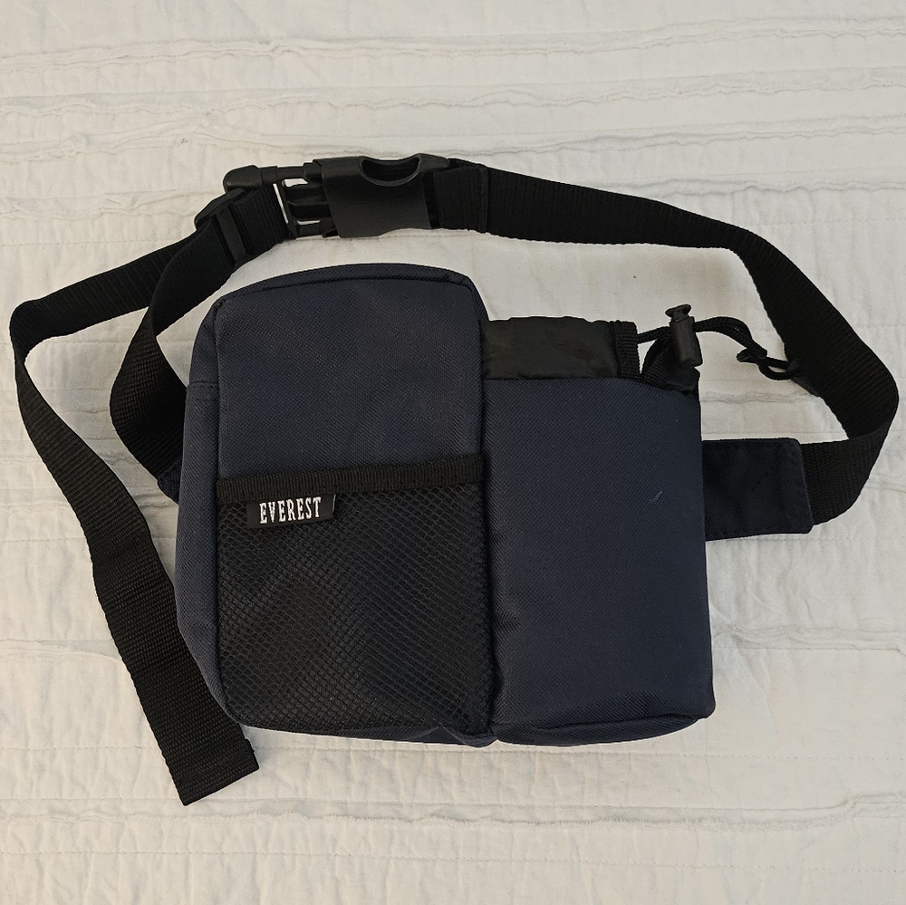 Everest Sports Bottle Waist Bag, Blue